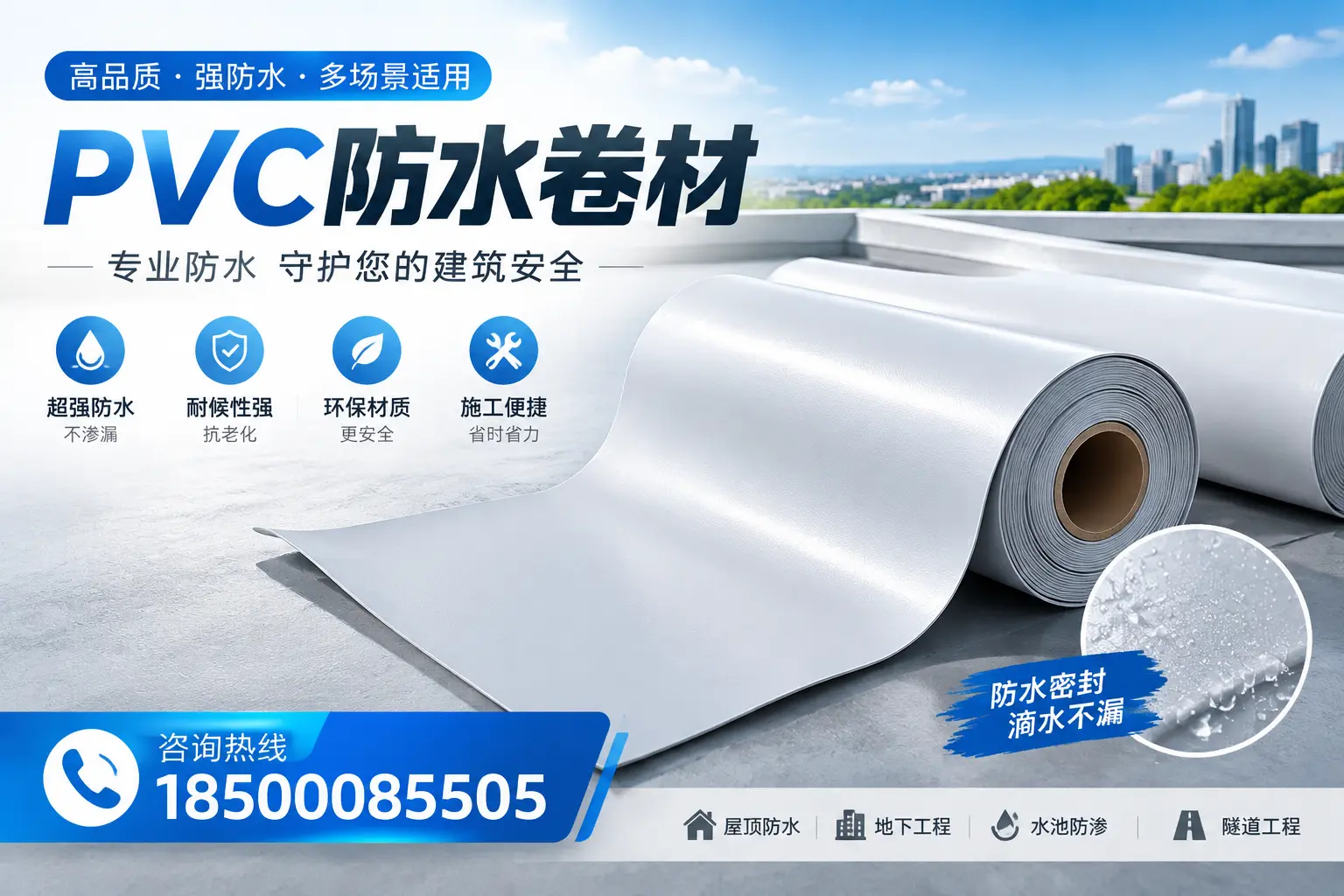 PVC防水卷材的市场竞争分析，固原品牌选择参考