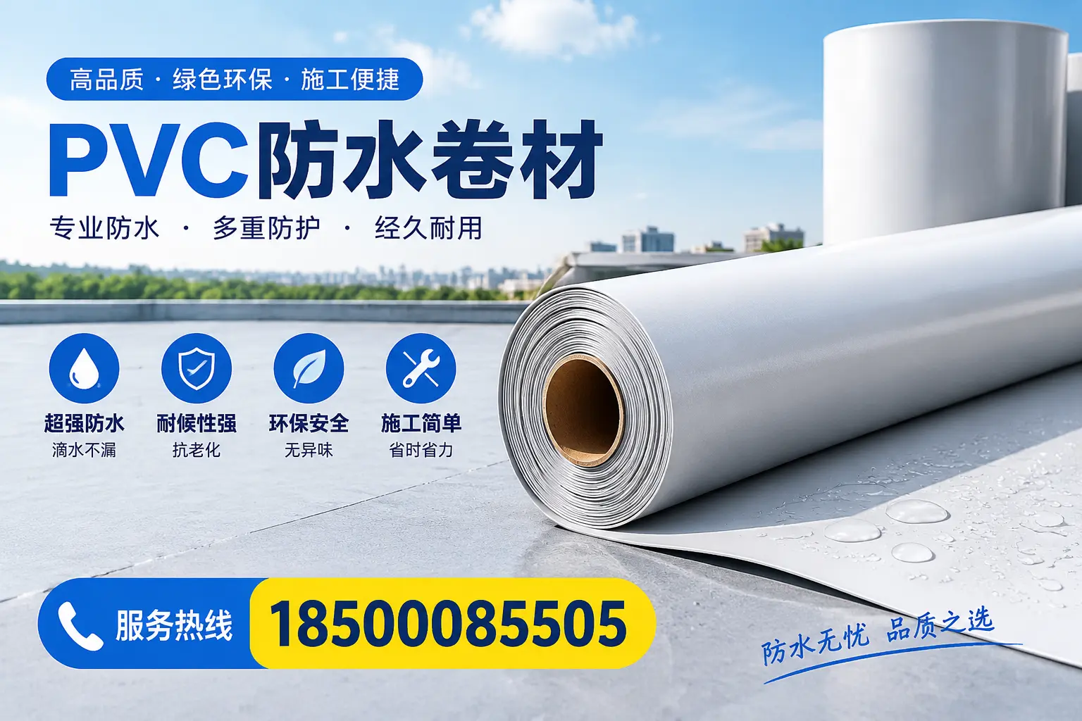 选用PVC防水卷材时需要避开的常见误区,特别是在固原